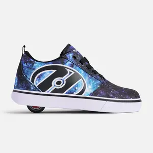 Heelys Shoes with Wheels | Galaxy Print Pro 20 Roller Shoes