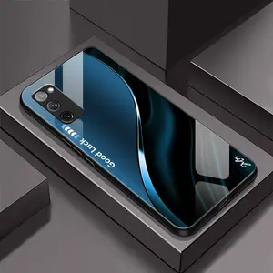 Suitable for [Galaxy S20 Fe] Simple silk gradient glass phone case, affordable, fully shockproof, drop-proof and wear-resistant 995