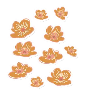 Terracotta Flower Home Decor Tattoo