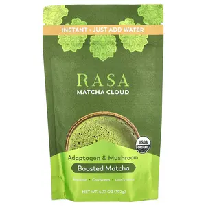 Rasa Adaptogen & Mushroom Boosted Matcha, Instant, Matcha Cloud, 6.77 oz (192 g)
