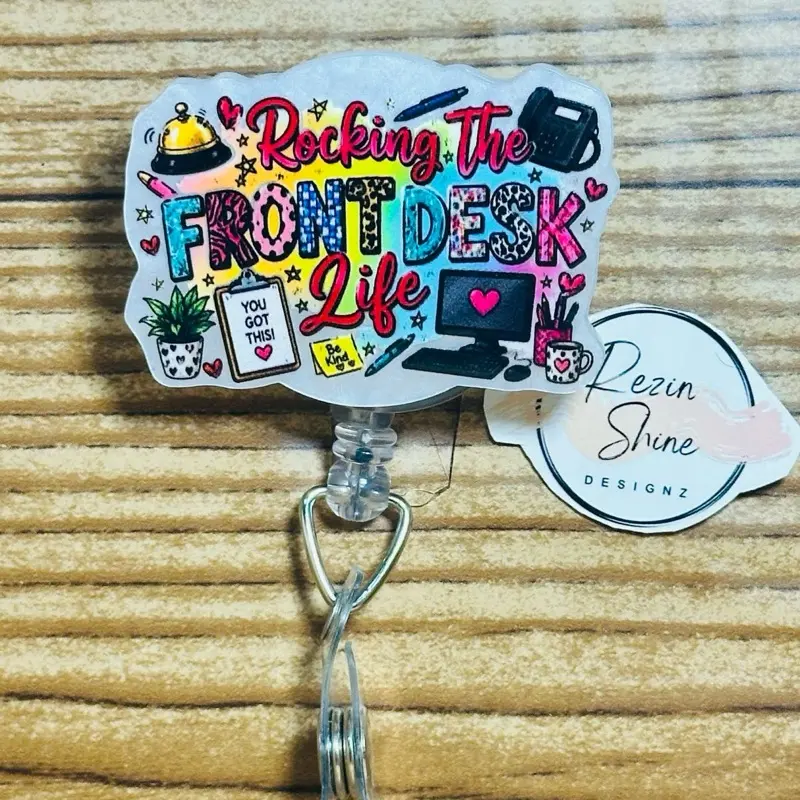 Rocking The Front Desk Life Badge Reel