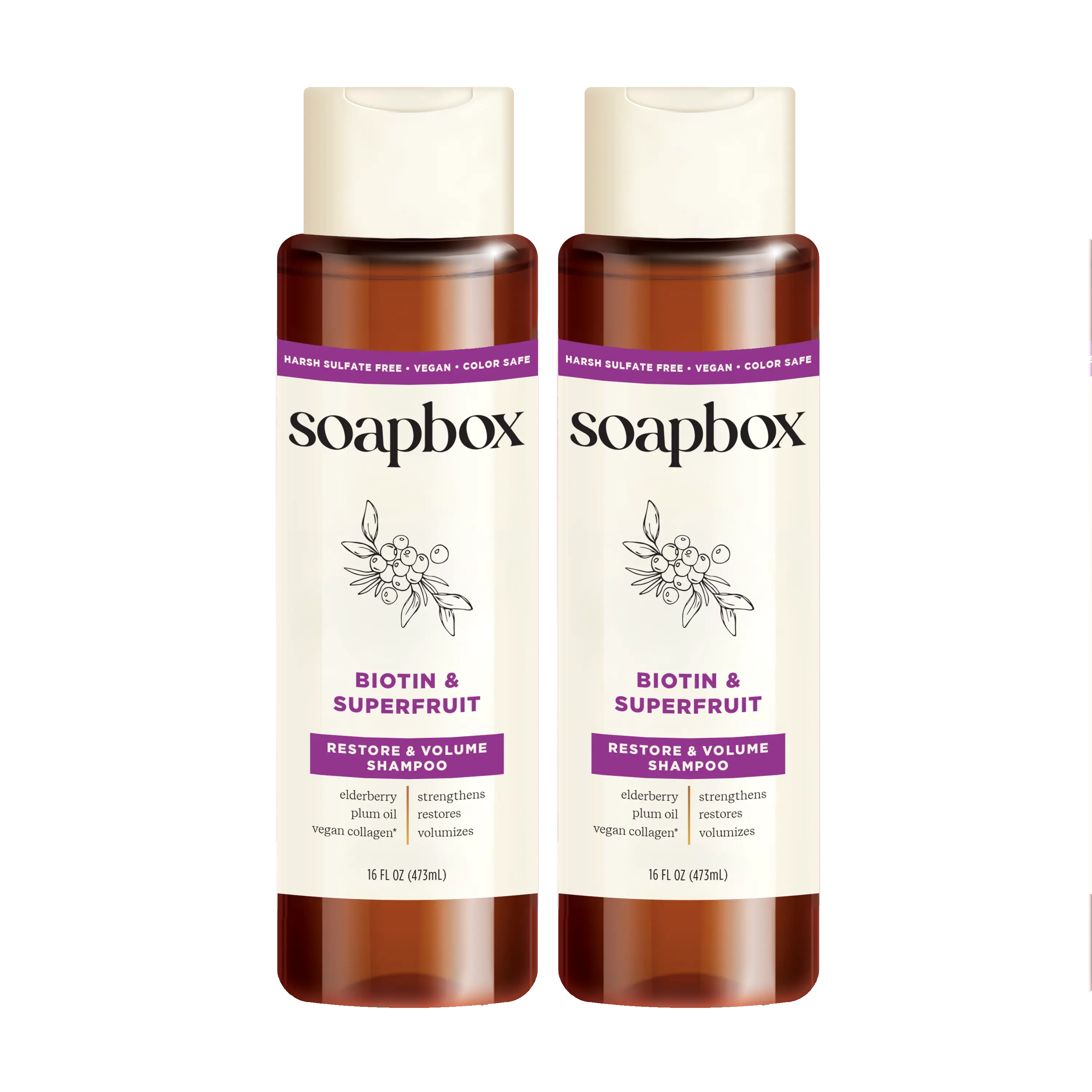 16oz- Shampoo 2 pack