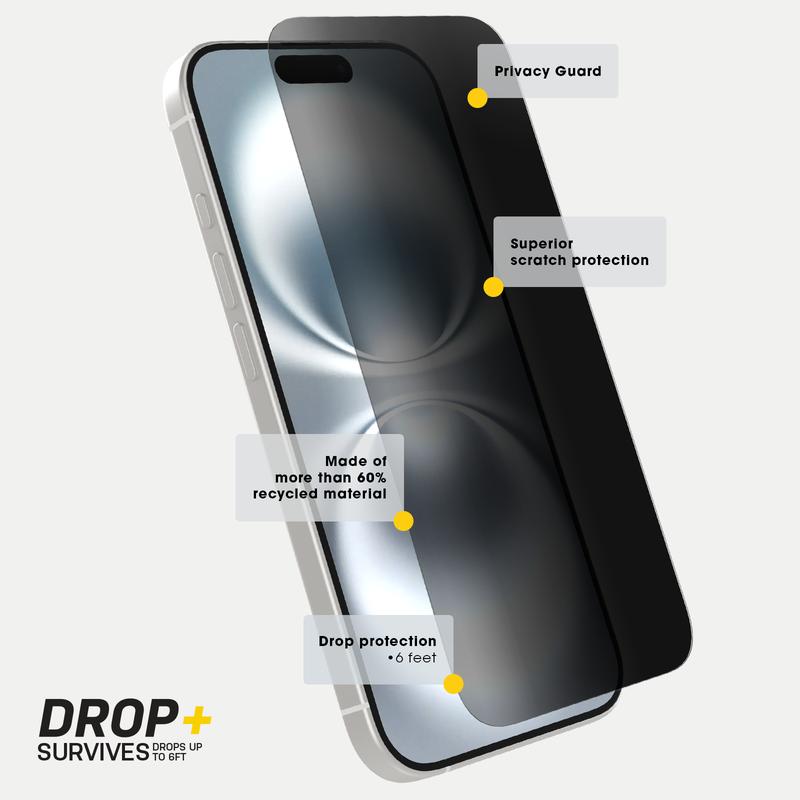 iPhone 16 Pro Privacy Screen Protector | OtterBox Premium Pro