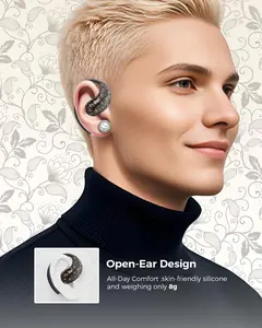 Noise Cancelling Bluetooth Earpiece, Wireless Headset for Clear Calls, Hands-Free Calling for Work and Daily Use, Stable Connection, Comfortable Fit, Easy Control