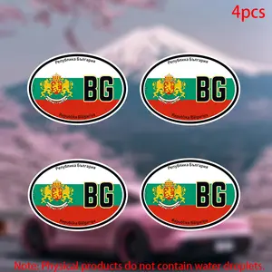 Swiss Davos Alpine Ski Stickers, Durable Vinyl Decals for Car Doors Windows Laptops Furniture Bumpers, Set of 4 Pcs
