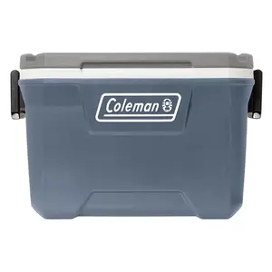 Coleman 52 qt Hard Sized Cooler / Ice Chest, 316 Series, Lakeside Blue
