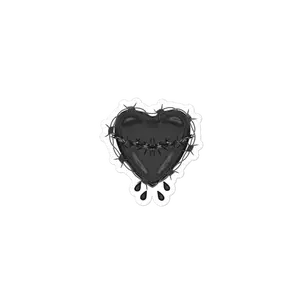 Goth Barbed Wire Kiss Cut Stickers