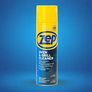 Zep Heavy-Duty Oven & Grill Cleaner 19 oz | Heavy-Duty Grease Dissolver & Foaming Cleaner for Ovens, Grates & Drip Pans