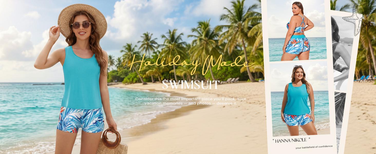 【3pcs & 8-28W】Hanna Nikole Women Plus Size 3pcs Set Tummy Control Swimsuit Hollowed Out Tank Top+Cropped Tops+Briefs Tankinis Tankinisuit Swimmingsuits #DealsForYouDays #SummerWins #thememorialdays 【3pcs & 8-28W】Hanna Nikole Women Plus Size 3pcs Set Tummy Control Swimsuit Hollowed Out Tank Top+Cropped Tops+Briefs Tankinis Tankinisuit Swimmingsuits #DealsForYouDays #SummerWins #thememorialdays