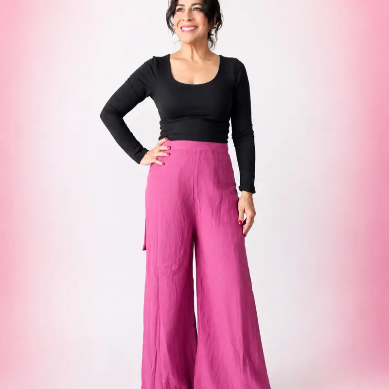 Pantalon de manta - Let andmade Embroidered Dresses in Oaxaca hand made in Mexico, hecho en Mexico