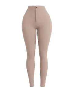 Contour Push Up Pants - Taupe