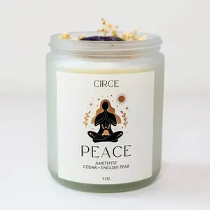 Peace Intention Candle: Tranquility For the Soul