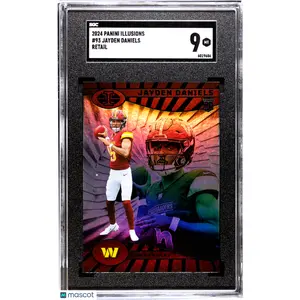 2024 Panini Illusions Jayden Daniels #93 Retail SGC 9