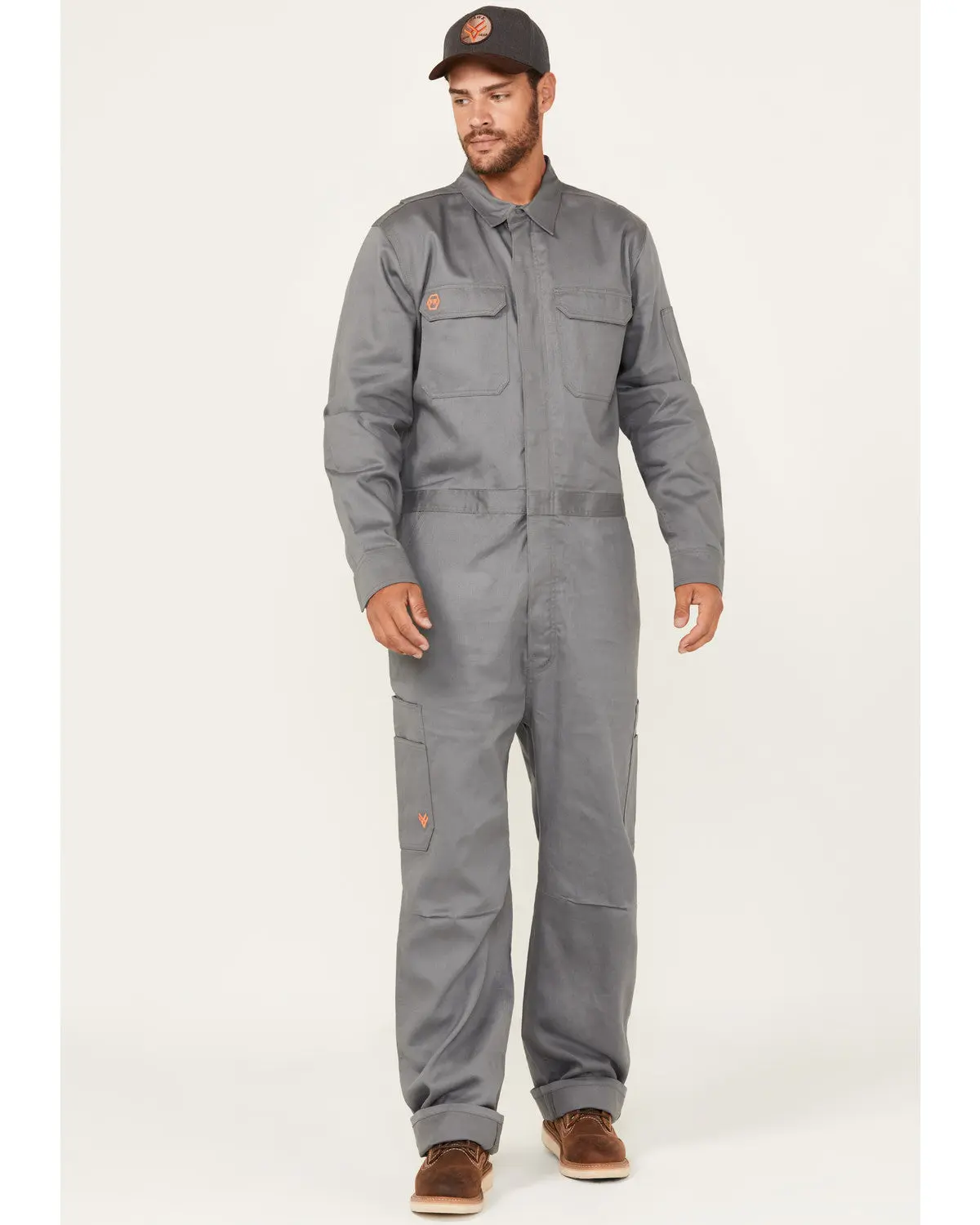 Men's FR Solid Coveralls