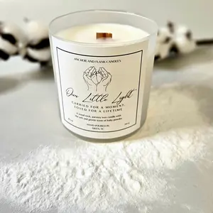 "Our Little Light" Memorial Candle