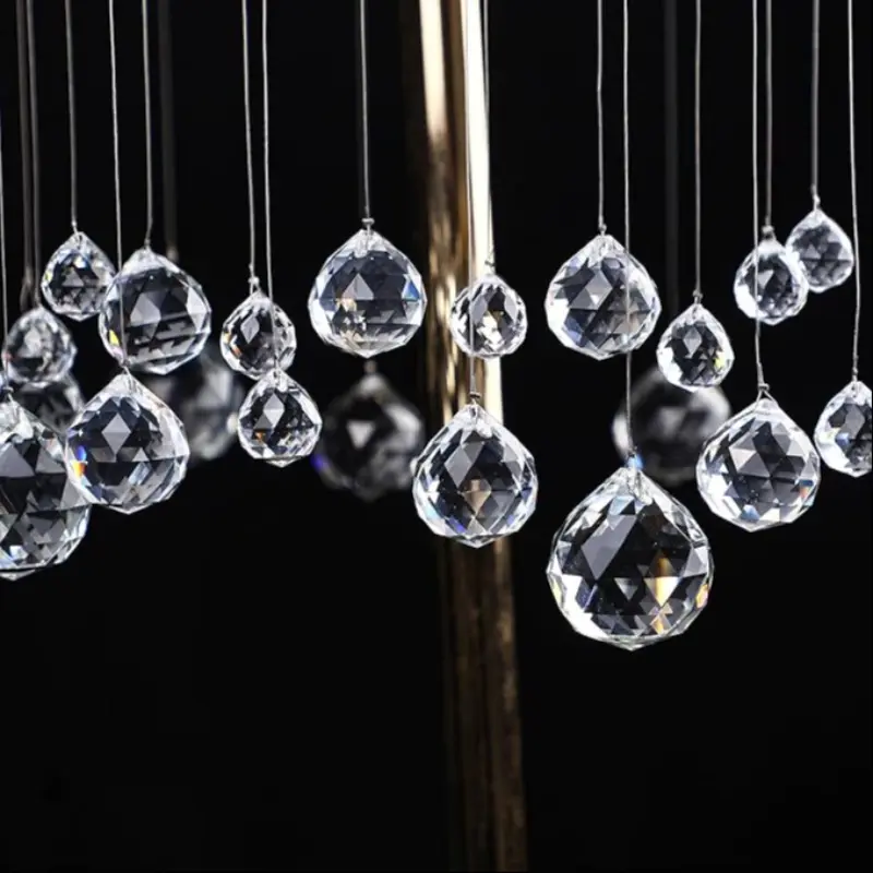 12pcs 20mm Crystal Sun Catchers, Transparent Glass Prism for Window Hanging Decor, Rainbow Pendant Making Materials