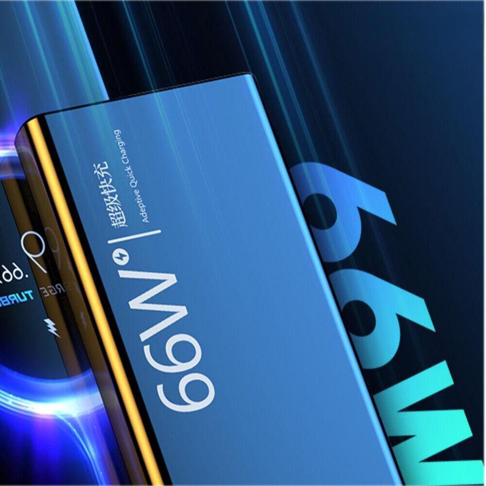 66W Power Bank Portable Super Fast Charger External Battery PD 20W 3USB Large Capacity Mobile Power Supply