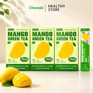 【Buy 3 get 1 gift free.】Refreshing Mango Green Tea Drink Mix with plant-based ingredients for daily balance and active lifestyles. Zero sugar, low calorie, crisp tropical flavor with a smooth finish. Specially crafted for women’s summer refreshment.