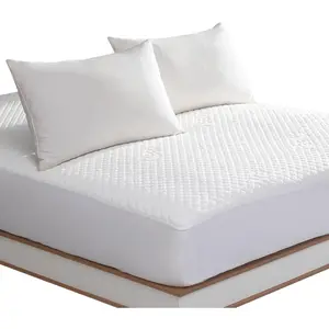 King Size Waterproof Mattress Protector Fitted Mattress Pad Cover with Deep Pocket Up to 18''