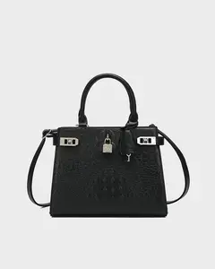 Empress Mini Tote Bag in Black