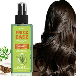 Frizz Ease Spray,Frizz Ease Hair Spray , Hair Detangler Spray, Gently Smooths Knots Without Pulling, Leaves Hair Glossy. Heat Protection Included. Safe For All Hair Types, Even Color-Treated Hair!