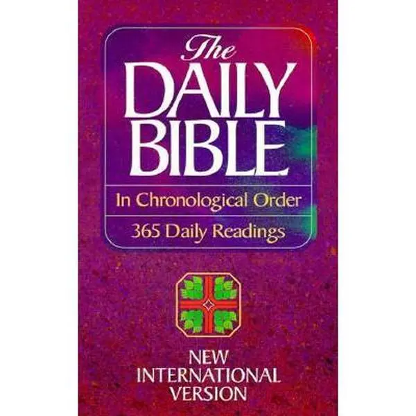 USED Book - The Daily Bible in Chronological Order: New International Version by F Largard Smith (Paperback) - english