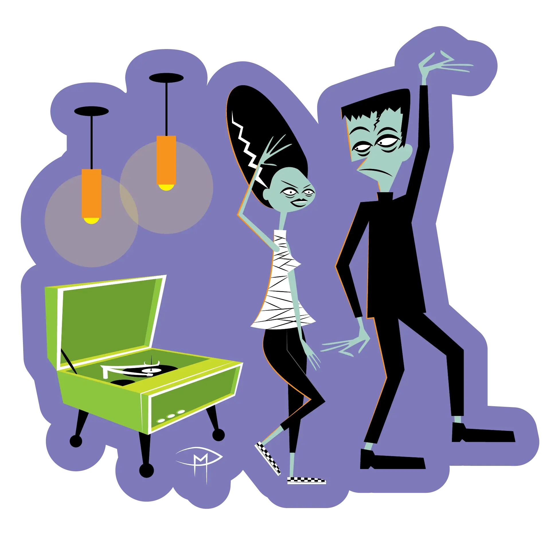 The Dance Sticker
