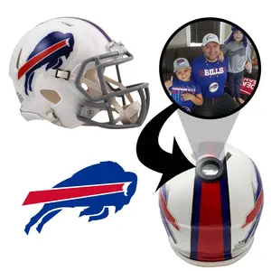 Buffalo Bills NFL Mini Helmet - Picture Inside