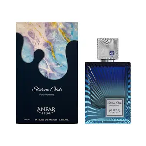 Anfar Storm Oak - Cologne for Men - Amber Woody Fragrance - Opens with Citrus Notes of Mandarin Orange, Orange, and Saffron Sage - 3.4 oz