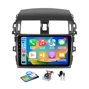 Android 13 Car Stereo for Toyota Corolla 2009 2010 2011 2012 2013 Wireless Carplay Android Auto, 2+64G, 9 inch Touch Screen, Bluetooth, Car Audio, GPS, WiFi, Mirrorlink, SWC