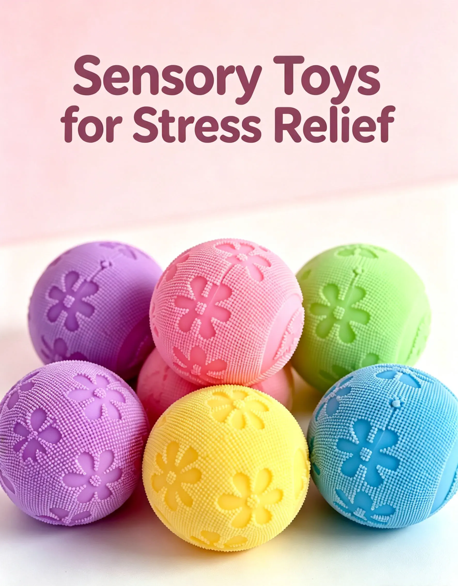 Fluffy Smiley Face Stress Balls - Soft Squishy Squishies for Anxiety Relief, 6-8 Years Kids, Cool Gifts for Kids, Classic Novelty Fidget Sensory Squeezable Toys for Adults hypnotic