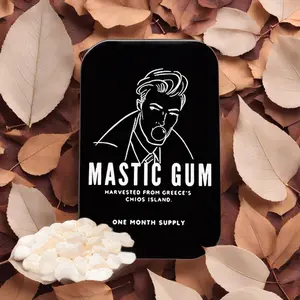 Jaw Enhancing Mastic - Origin Chios Greece Made For Jawline Growth and Masseter Muscle Building-  Edible Organic Healthcare