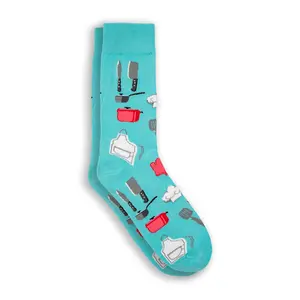 Ladies Cotton Novelty Crew Socks