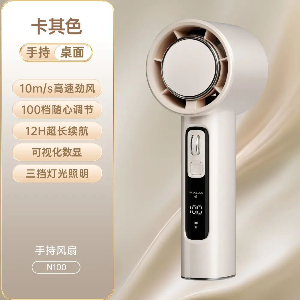 3-in-1 Portable Turbo Fan Handheld & Compact Design LED Display with 3 ...
