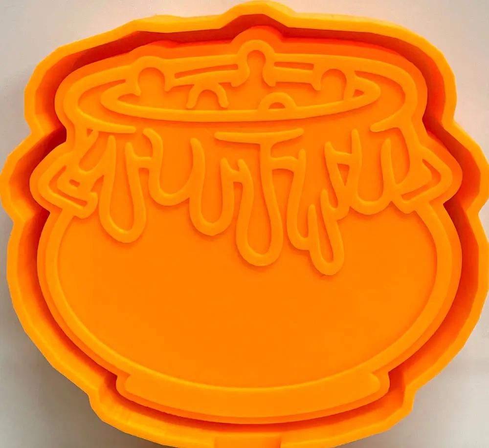 Bubbling Cauldron Silicone Freshie Mold
