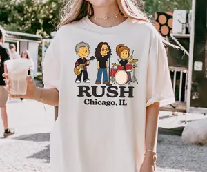 Ver 3 Rsh Band Anika Retro Rock Cartoon Shirt for Concert Outfit