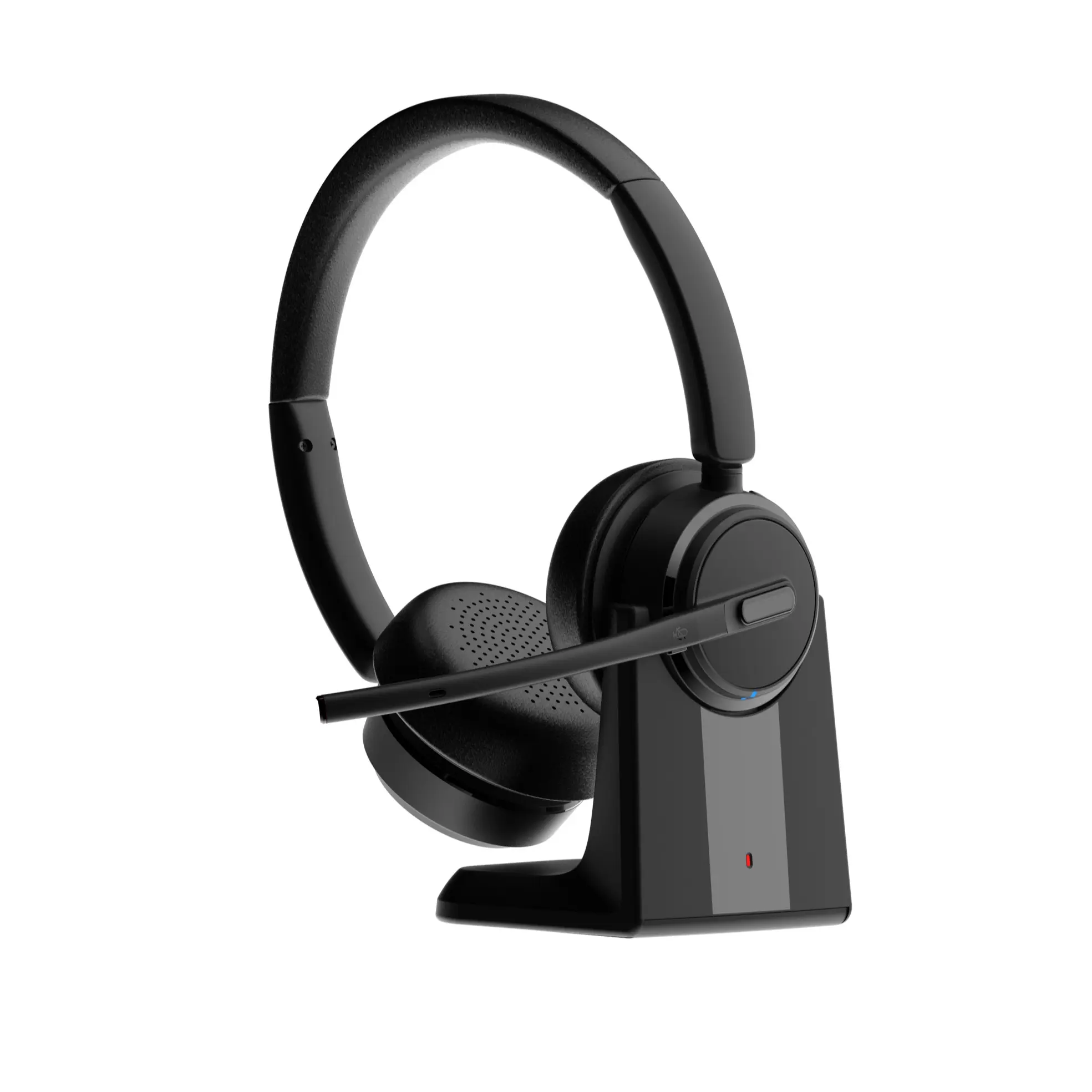 dh18A Adjustable Over-Ear Noise Cancelling Headphones - Electronic, IP54 Water Protection, Bluetooth Audios, Dual BT, Multi-Device Streaming, Type-C Compatibility, Customizable Parrot Button, Cable Management for Hospitality Use