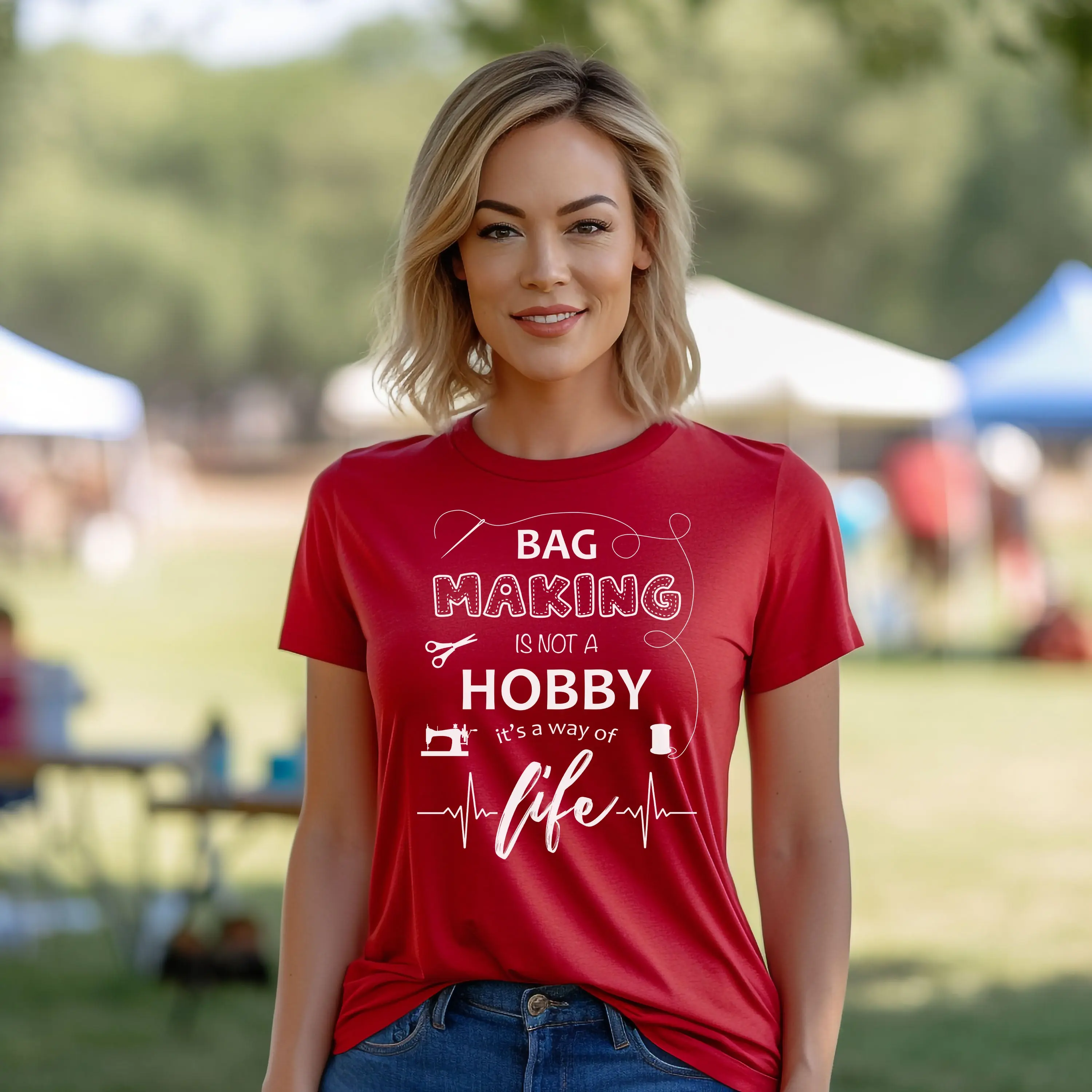 Bag Making is not a Hobby it's a Way of Life | Short-Sleeve Unisex Crew-Neck T-Shirt