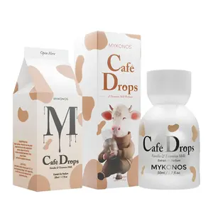 Mykonos Cafe Drops for Unisex Extrait de Parfum Spray, 1.7 Ounce