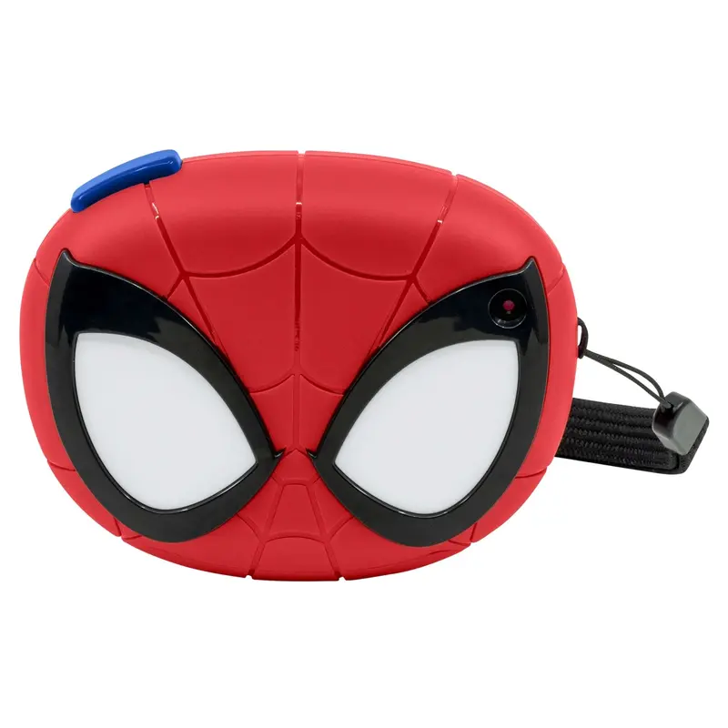 Spider-Man Kids' Digital Point & Shoot Camera (Model SM-533), 2.0-Inch Screen, Video Recording, SD Card Compatible, 1200 Photos Capacity, Includes USB Cable & Wrist Strap