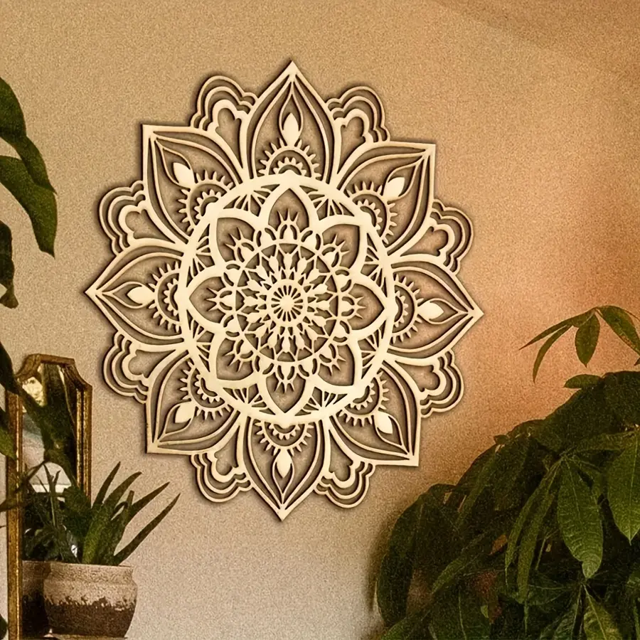 1 metal mural, Moroccan decoration, Moroccan mural, living room mural, Indian decoration, mandala mural, mandala decoration, ethnic decoration, Bohemian style, Metal Wall Art, Decoration Items