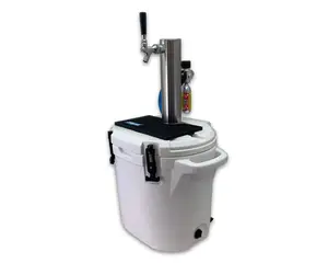 Coldbreak ColdOne Portable Kegerator, Ice Water, Draft Beverages, Portable Container for Home Use