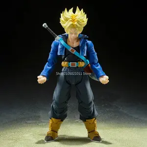 Anime Action Figure – SHF Articulated Model (15cm) – Future Trunks – Collectible Display Piece & Gift