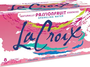 LaCroix Sparkling Water, Passionfruit, 12 Fl Oz (pack of 8)