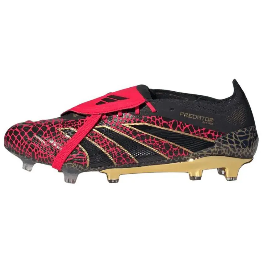 Adidas Predator Elite Foldover Tongue FG Year Of The Snake Versatile Durable Non-slip Soccer Cleats Unisex IH0958