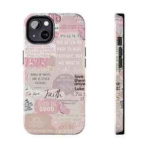 Scripture Scrapbook phone case, Jesus collage phone case 11-17