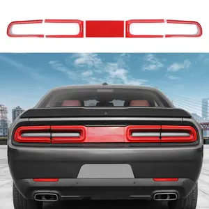 For 2015+ Dodge Challenger Rear Light Taillight Cover Trim Bezel Car Accessories Automotive