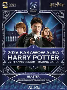 2026 Kakawow Aura Harry Potter 25th Anniversary Blaster Trading Cards