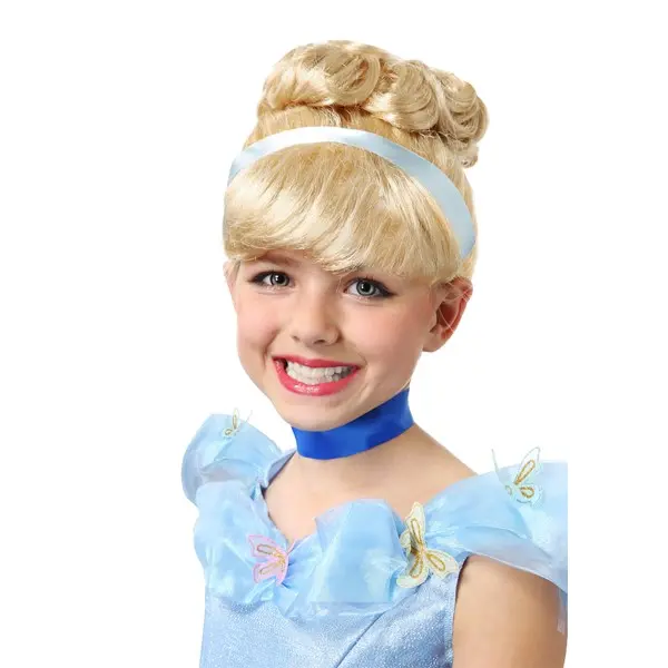 Girls Cinderella Wig Girls Cinderella Wig