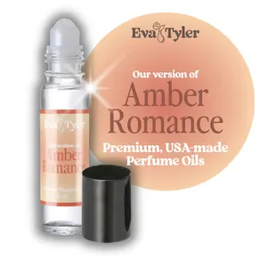 Amber Romance Roll on Perfume Oil | USA Made | Long-lasting | Alcohol-free